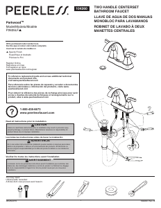 Bruksanvisning Peerless P2635LF-BL Blandare