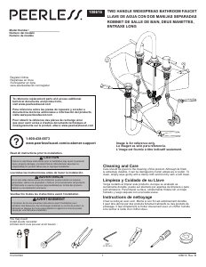 Bruksanvisning Peerless P3547LF-BL Blandare