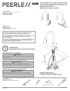 Bruksanvisning Peerless P7947LF-SS-1.0 Blandare