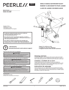 Bruksanvisning Peerless P1519LF-0.5 Blandare