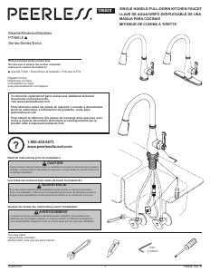 Bruksanvisning Peerless P7965LF-SS Blandare