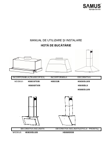 Manual Samus HSI665DGB Hotă