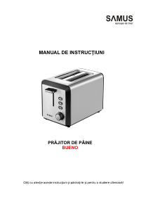 Manual Samus Bueno Prăjitor de pâine