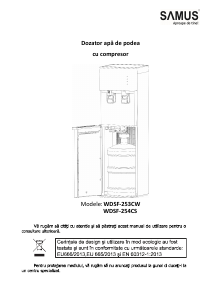 Manual Samus WDSF-254CS Dozator apă