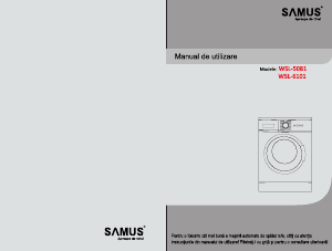 Manual Samus WSL-5081 Mașină de spălat