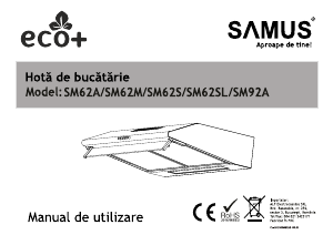 Manual Samus SM92A ECO+ Hotă