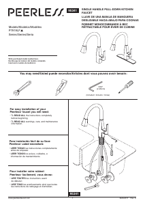 Mode d’emploi Peerless P7919LF-BL Robinet