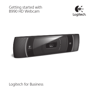 Manuale Logitech HD B990 Webcam