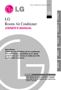 Handleiding LG N12AWU Airconditioner