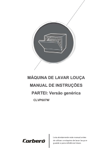 Manual de uso Corberó CLVP607W Lavavajillas
