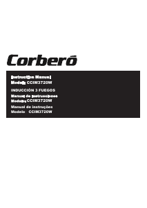 Manual de uso Corberó CCIM3720W Placa
