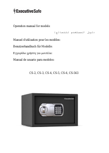 Bedienungsanleitung ExecutiveSafe CS-3 Safe