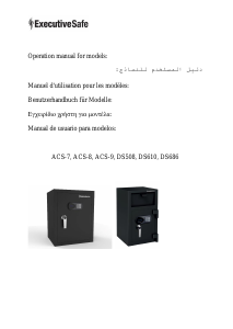 Bedienungsanleitung ExecutiveSafe DS686 Safe
