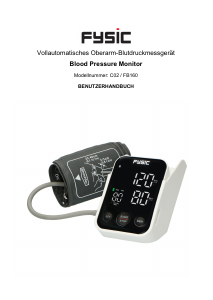 Bedienungsanleitung Fysic C02 Blutdruckmessgerät