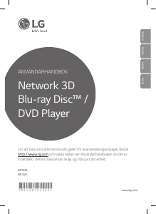 Käyttöohje LG BP450 Blu-ray-soitin