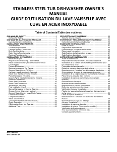 Mode d’emploi KitchenAid KDTF924PPA Lave-vaisselle