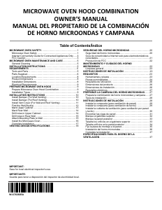 Manual de uso KitchenAid KMML550RBS Microondas