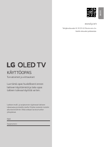 Käyttöohje LG OLED55G36LA OLED-televisio