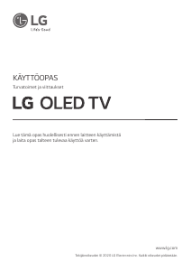 Käyttöohje LG OLED55GX6LA OLED-televisio