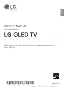 Bruksanvisning LG OLED77C16LA OLED TV