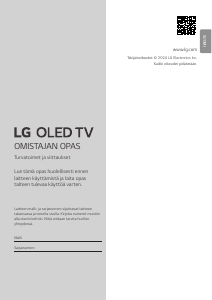 Käyttöohje LG OLED83M49LA OLED-televisio
