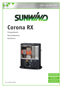 Käyttöohje Sunwind 860050 Corona RX Lämmitin
