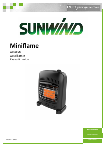 Bruksanvisning Sunwind 425150 Miniflame Värmefläkt