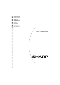 Brugsanvisning Sharp QW-C12U491W-NR Opvaskemaskine