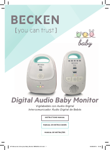 Manual Becken BBM3554 Baby Monitor