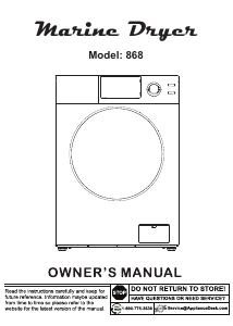 Manual Equator ED 868 Dryer