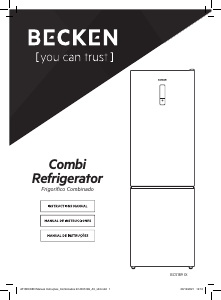 Manual Becken BC5189 IX Fridge-Freezer