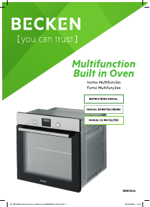 Manual de uso Becken BBIO5046 Horno