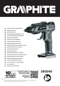 Manual Graphite 58G040 Pistol de lipit