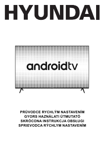 Návod Hyundai QLX65840GSMART LED televízor