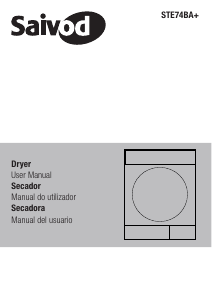 Manual Saivod STE 74 BA+ Dryer