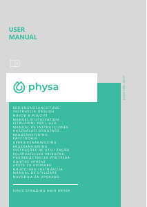 Εγχειρίδιο Physa PHY-HD_02 Πιστολάκι μαλλιών