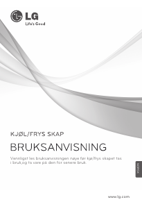 Bruksanvisning LG GC-399SLQW Kjøle-fryseskap