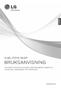 Bruksanvisning LG GC-399SQA Kjøle-fryseskap