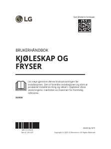 Bruksanvisning LG GMK960EV2E Kjøle-fryseskap