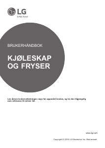 Bruksanvisning LG GMX936SBHV Kjøle-fryseskap