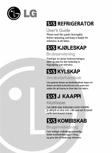 Bruksanvisning LG GR-B207GVZA Kjøle-fryseskap