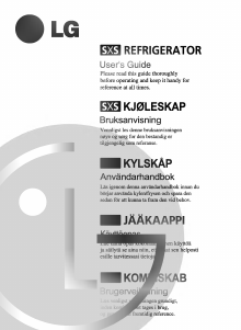 Bruksanvisning LG GR-L207MSHA Kjøle-fryseskap