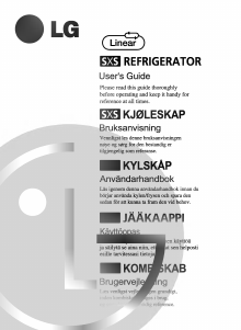 Bruksanvisning LG GR-L217PNBV Kjøle-fryseskap