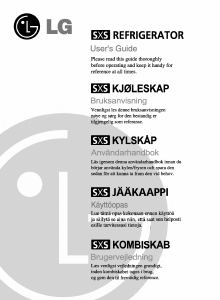 Bruksanvisning LG GR-P217PABA Kjøle-fryseskap