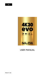 Mode d’emploi Nilox EVO 4K30 Caméscope action