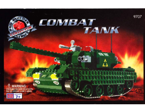 Brugsanvisning Mega Bloks set 9707 Probuilder Kampvogn