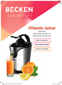 Manual Becken BCJ-416 Citrus Juicer