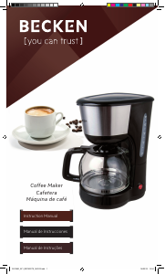 Bruksanvisning Becken BDCM2179 Kaffebryggare