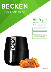 Handleiding Becken BAF8329 Friteuse