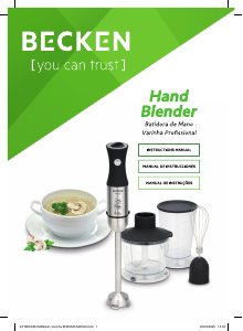 Bruksanvisning Becken BHB3525 IX Stavmixer